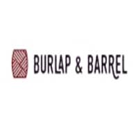 burlap and barrel